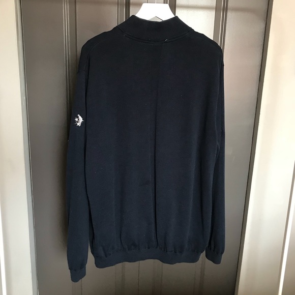 Ashworth wind sweater golf pullover 1/4 zip XL - Picture 6 of 6